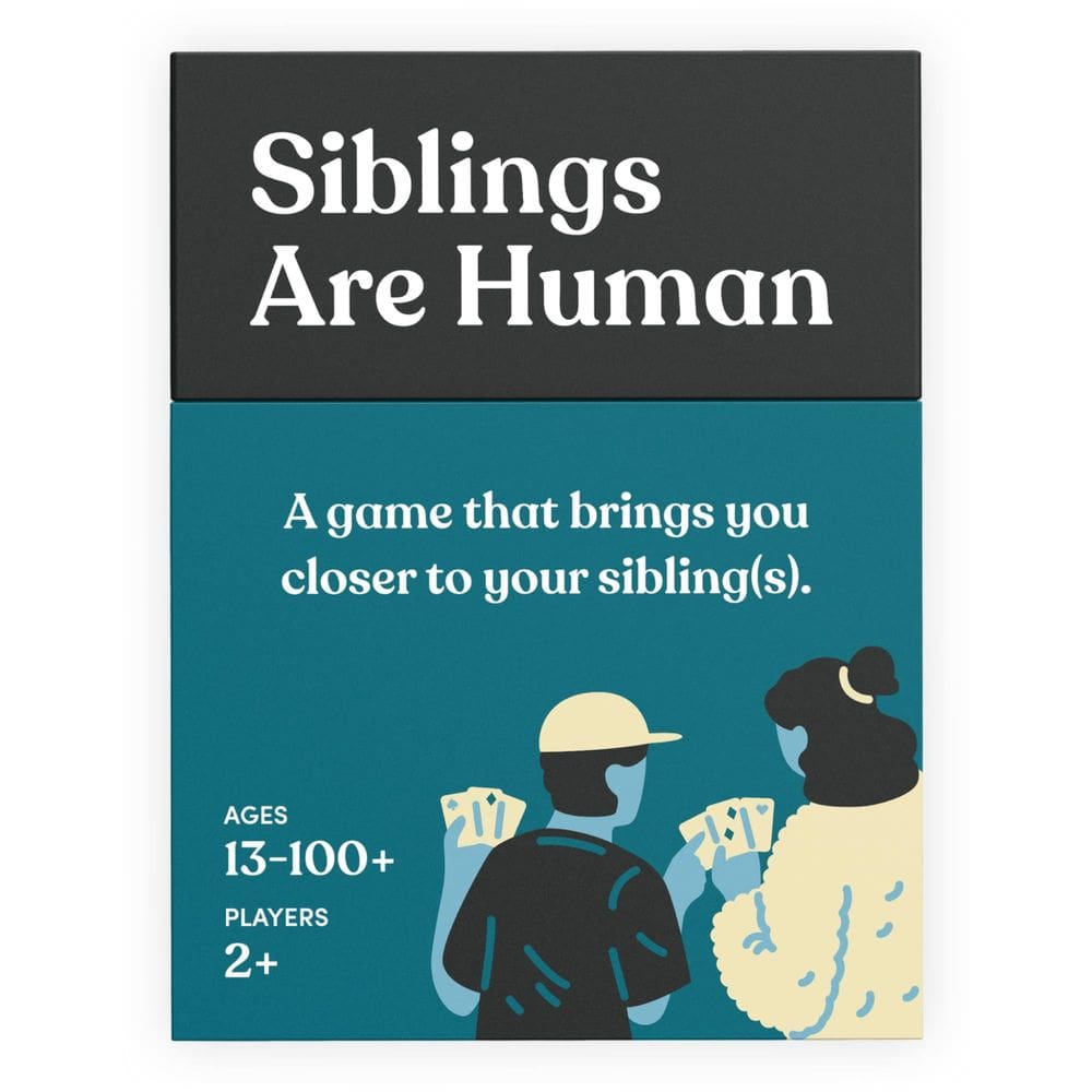 Pais de jogos de cartas são irmãos humanos 140 cartões de conversação