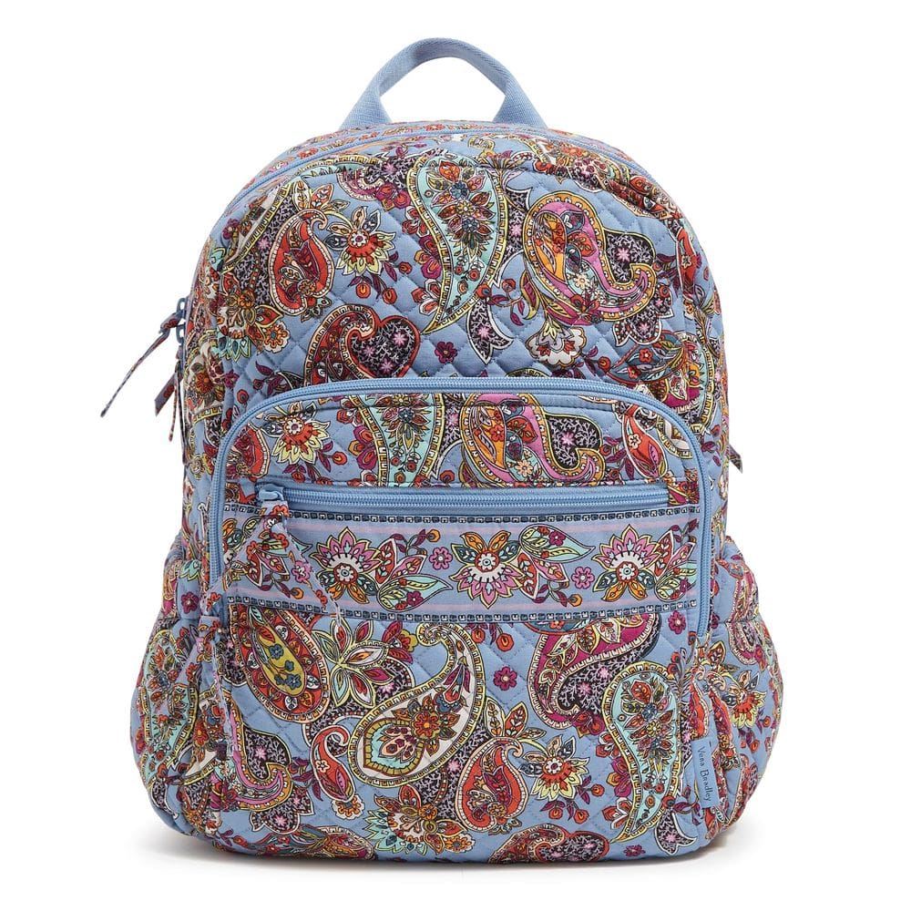 Mochila Vera Bradley Iconic Campus Provence Paisley