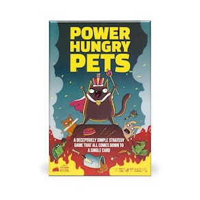 Jogo de cartas Exploding Kittens Power Hungry Pets 2-6 jogadores
