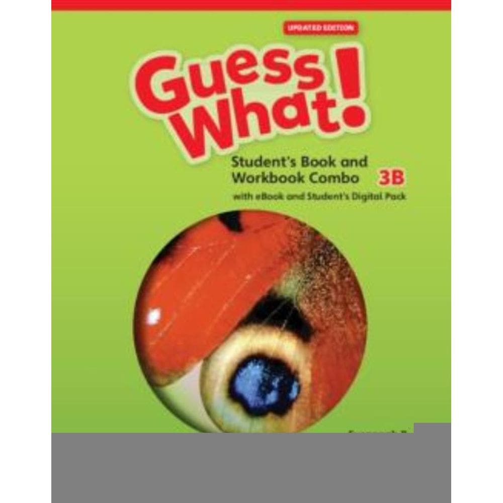 Guess What! 3B Combo Student S Book And Workbook With Student S Digital Pack Updated - American
