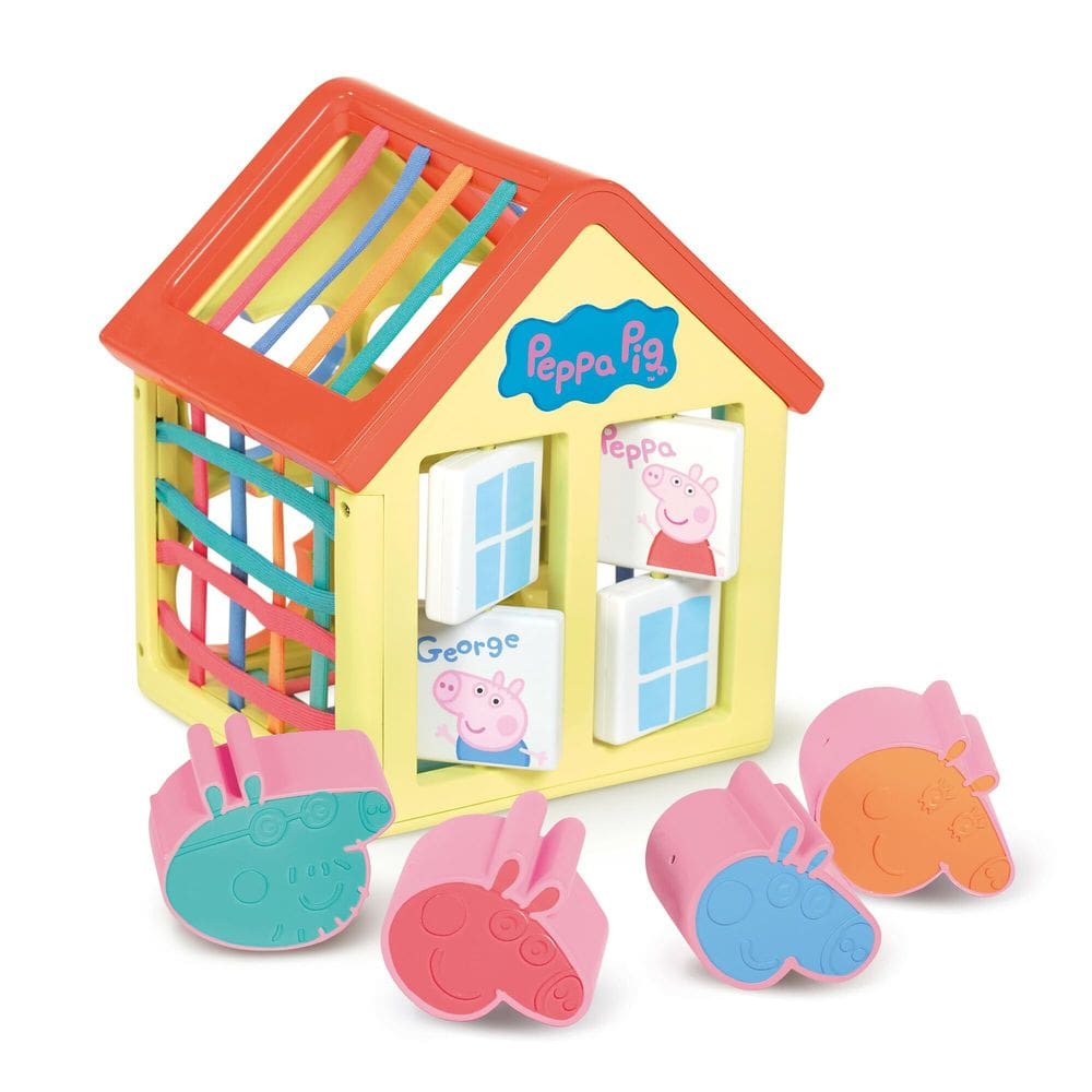 Activity Cube Toomies Peppa Pig`s Sensory House Toddler 18m ou mais