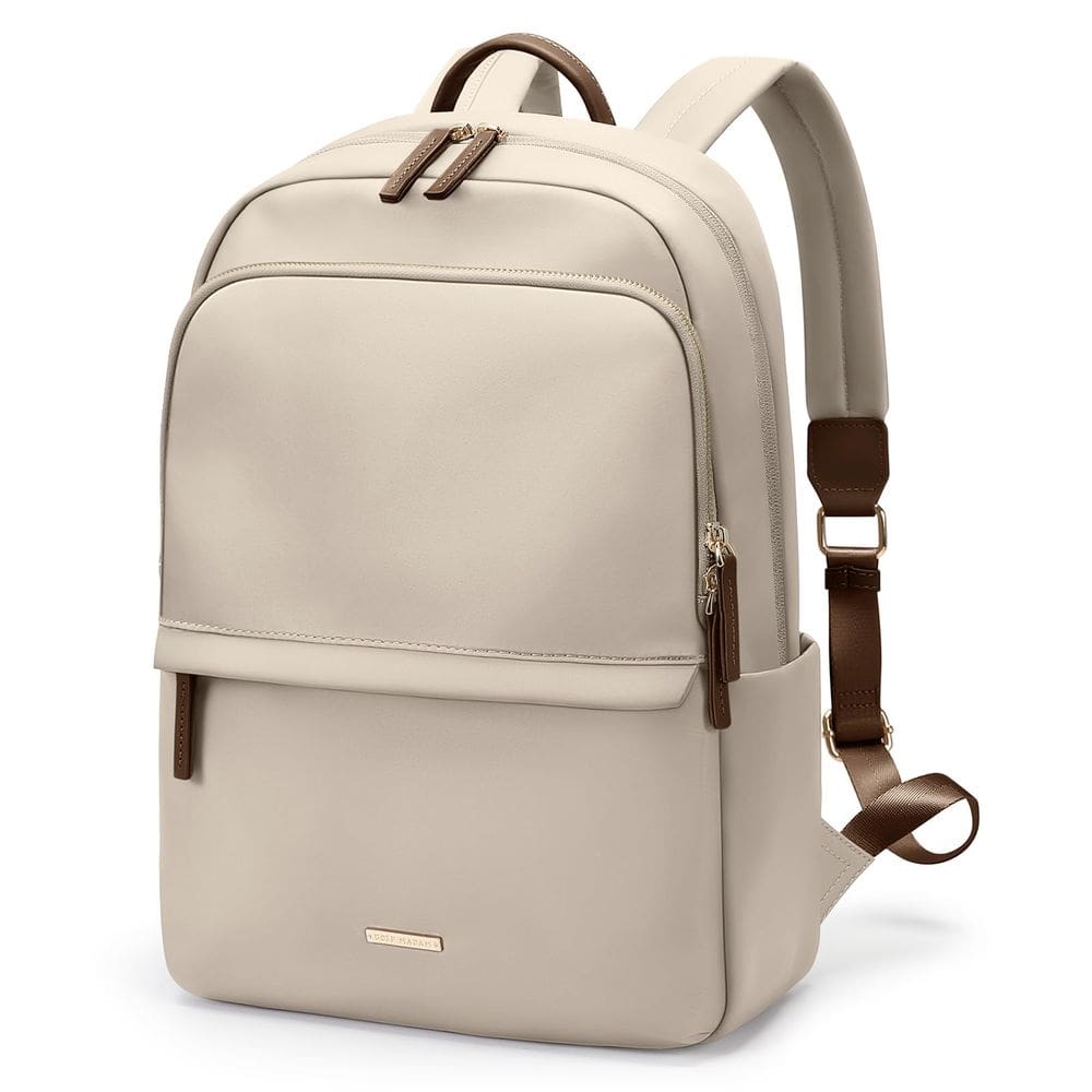 Mochila para laptop GOLF SUPAGS para mulheres Notebook de 14 polegadas Apricot