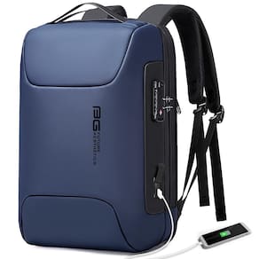 Mochila BANGE Anti Theft Business para laptop de 15,6" com USB