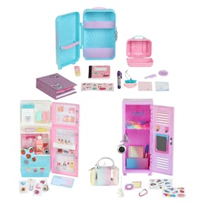 Conjunto de brinquedos REAL LITTLES My Rainbow Collection com 57 minibrinquedos