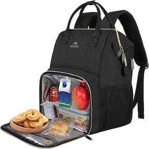 Mochila de almoço, refrigerador isolado MATEIN com porta USB, laptop de 15,6"