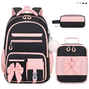 Mochila DIGOBAY para meninas com lancheira e estojo