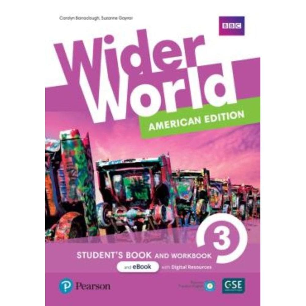Wider World 3 Sb & Wb With Combined Digital Resources & App - American