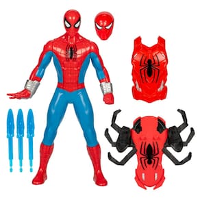 Boneco de ação Marvel Spider-Man Thwip Blast 27 cm com acc