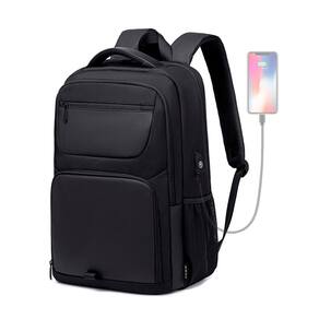 Mochila BJIAX 35L para laptop de viagem para homens com porta USB de 15,6"