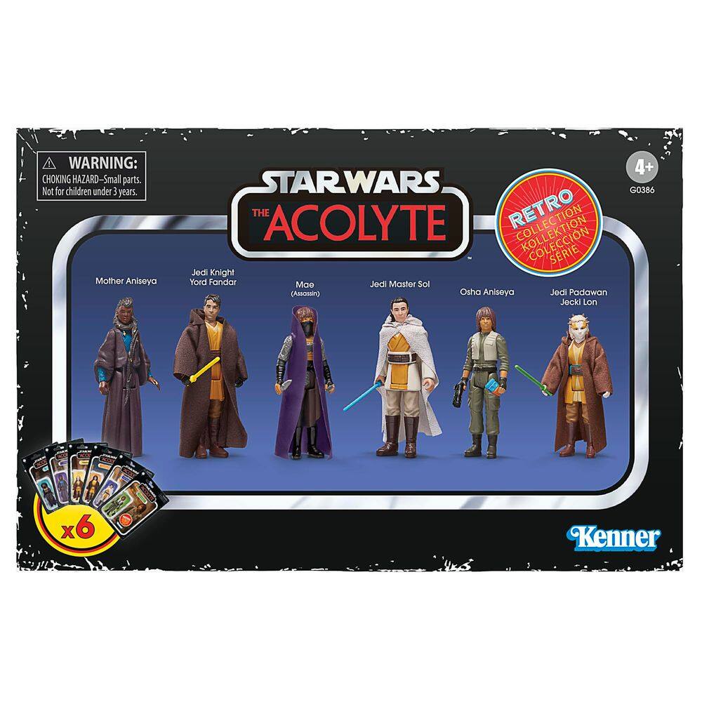 Boneco de ação STAR WARS Retro Collection The Acolyte 9,5 cm