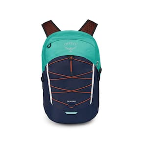 Mochila Osprey Quasar Commuter Reverie Verde/Azul Cetáceo