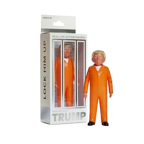 Figura de ação: prisão FCTRY, Trump, vida real, política
