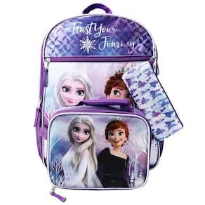 Conjunto de mochilas Bioworld Frozen para mulheres (Little Big Kid)