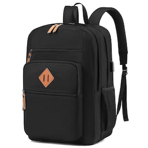 Mochila de viagem YGR Classic Carry-on para homens e mulheres preta