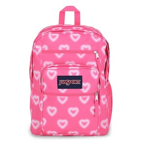 Mochila para laptop JanSport Big com 2 compartimentos 15" rosa