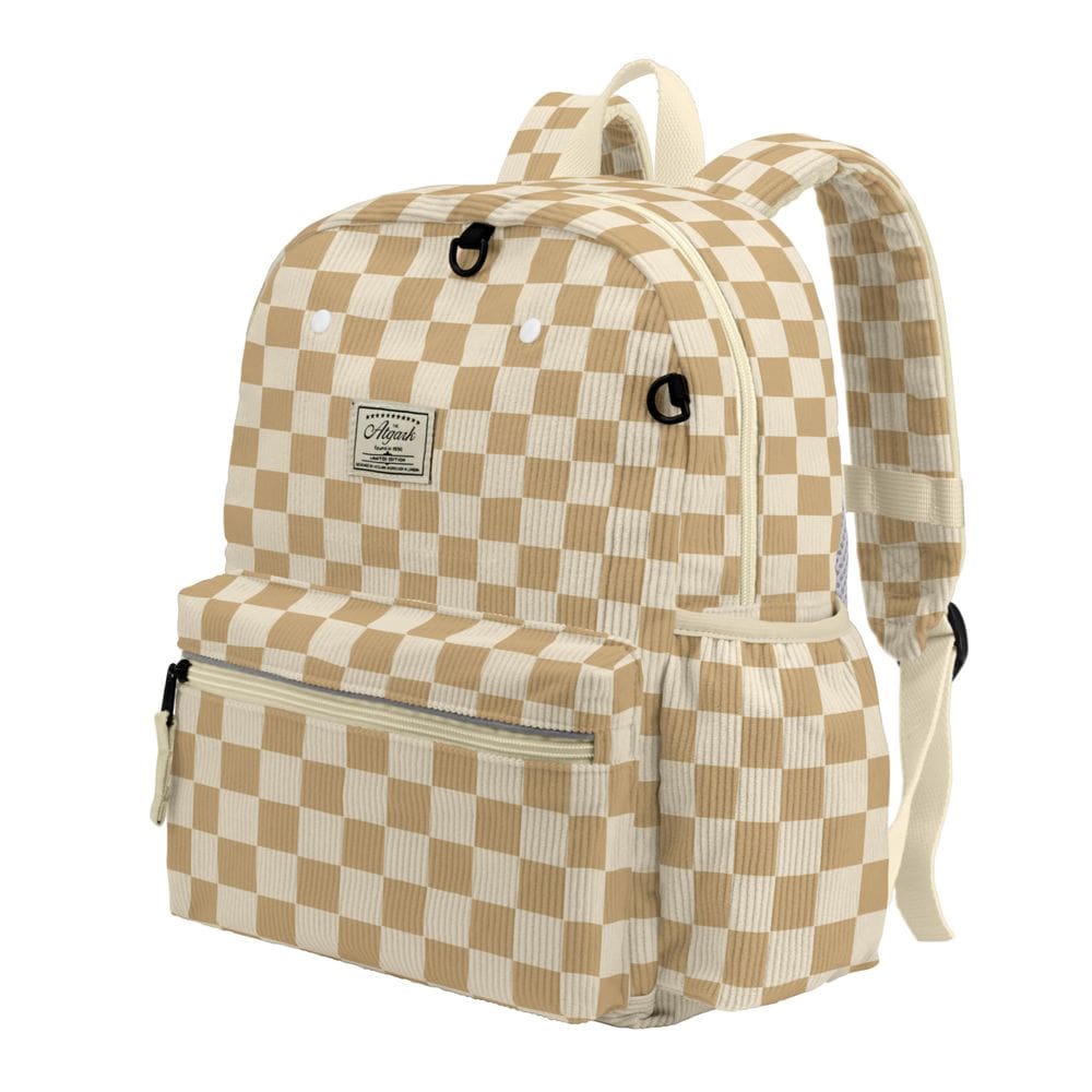 Mochila Atgark Corduroy para meninos de 2 a 5 anos