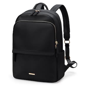 Mochila para laptop GOLF SUPAGS para mulheres, notebook de 15,6" preta