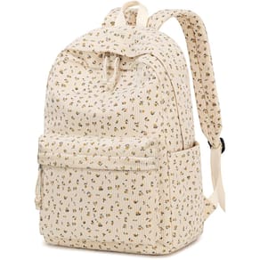 Mochila escolar BTOOP Corduroy para adolescentes e laptop de 17 polegadas