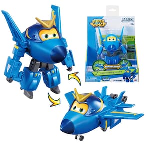 Brinquedos transformáveis Super Wings Jerome Airplane 2 em 1