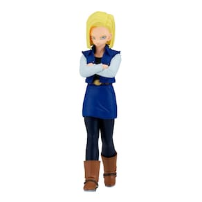 Figura Banpresto Dragon Ball Z Android 18 Solid Edge funciona