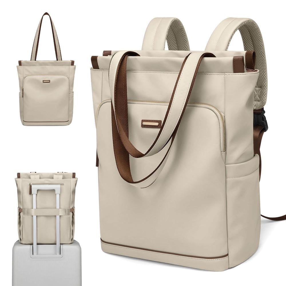 Mochila conversível para laptop GOLF SUPAGS para mulheres Apricot