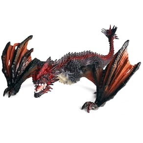 Dragon Toy Figure Liberty Importa plástico realista de 20 cm