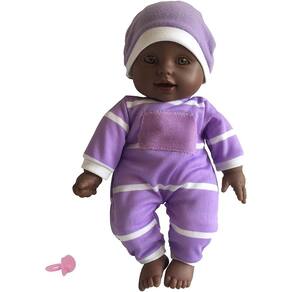 Boneca de corpo macio A coleção de bonecas de Nova York 28 cm africana