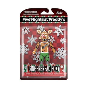 Boneco de ação Funko Five Nights at Freddy`s Holiday Foxy
