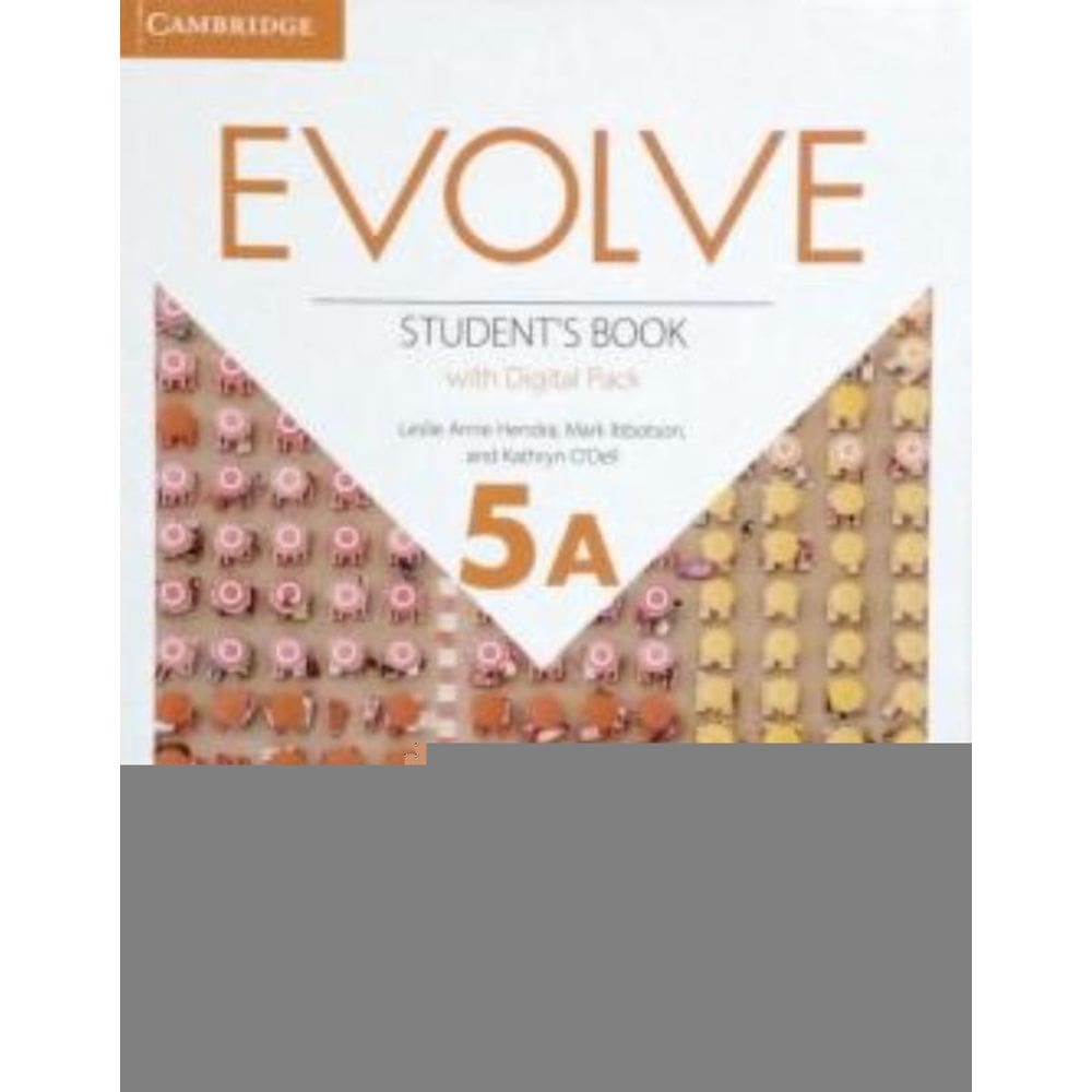 Evolve 5A - Sb With Digital Pack - 1St Ed