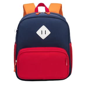 Mochila Hawlander Preschool Kids 30 cm vermelha marinha para meninos de 3 a 6 anos