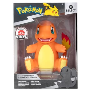 Figura Pokémon Charmander Deluxe Select em vinil de 20 cm