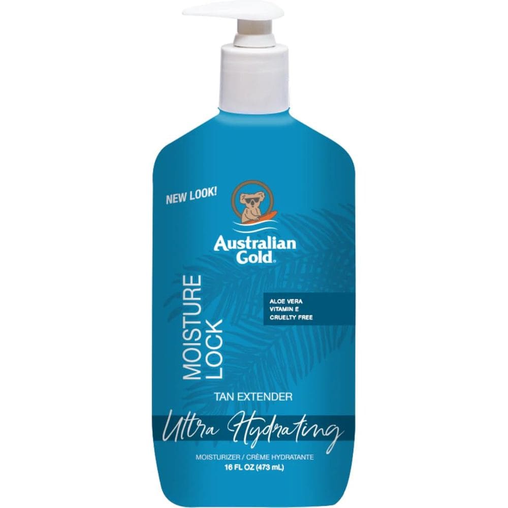 Extensor de bronzeamento Australian Gold Moist Lock 473 ml (pacote com 2)