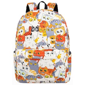 Mochila LI-LOVE Cute Cat para meninas, meninos, adolescentes e crianças, impermeável