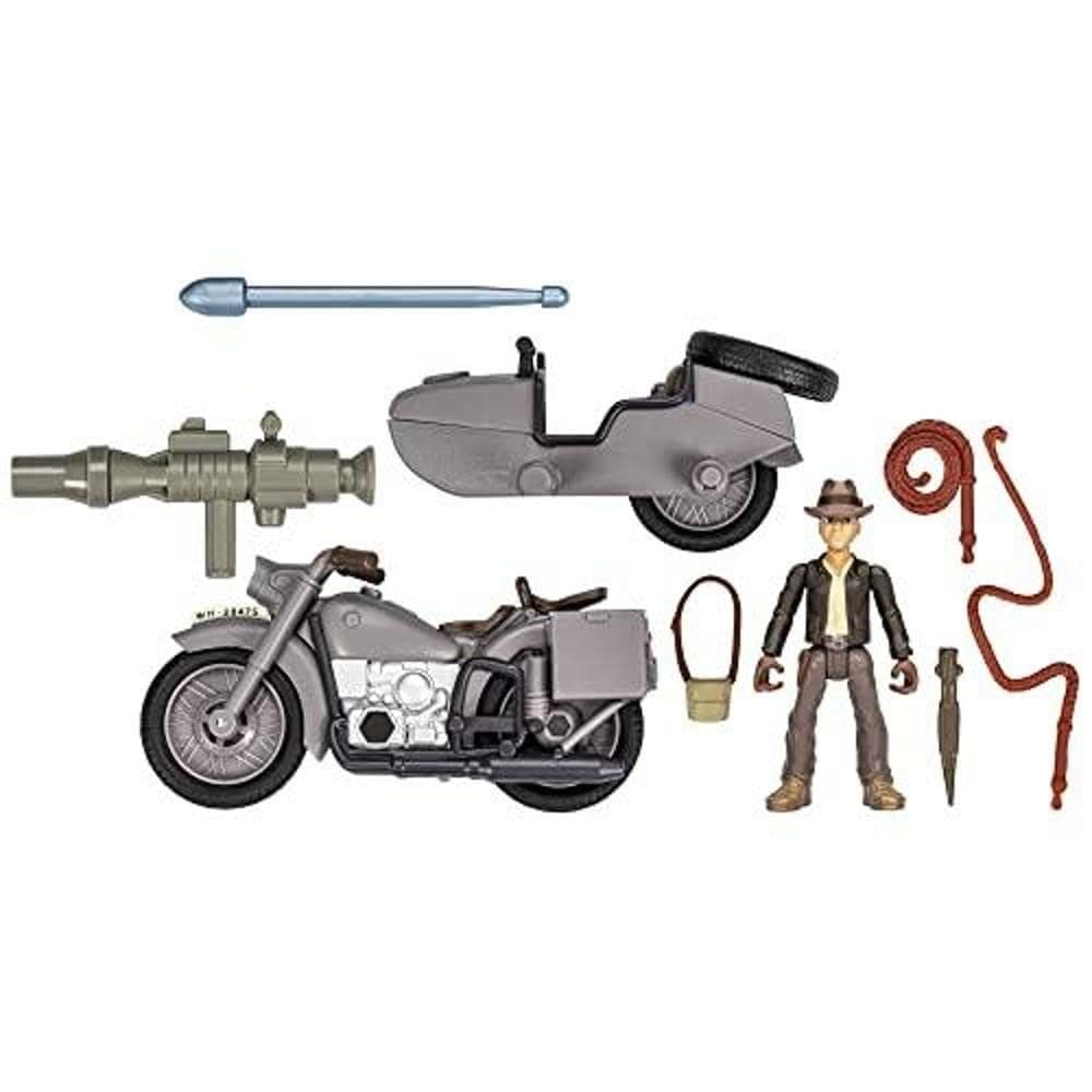 Conjunto de bonecos de ação Indiana Jones Worlds of Adventure