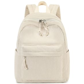 Mini mochila BTOOP de veludo cotelê para mulheres e meninas, viagens casuais