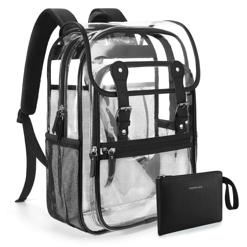 Mochila transparente mommore Heavy Duty PVC transparente