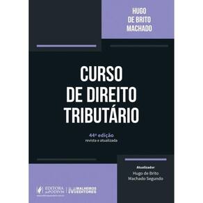 Curso De Direito Tributário - 2025