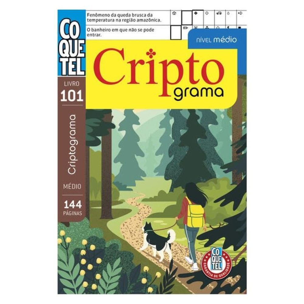 Livro Coquetel Criptograma 101