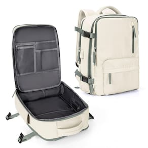 Mochila WONHOX Travel à prova d`água para mulheres e homens