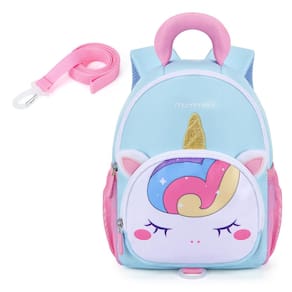 Mochila infantil mommore Unicorn de 2 a 4 anos resistente à água