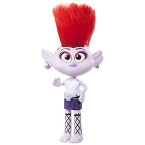 Boneca moderna Hasbro Dreamworks Trolls Stylin` Barb com vestido