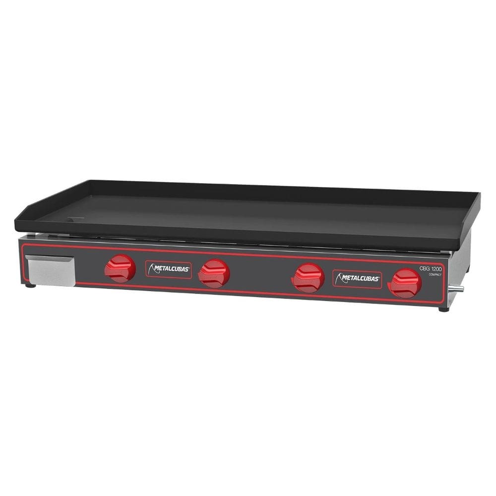 Chapa Bifeteira a Gás Compact CBG1000 Metalcubas 120 cm