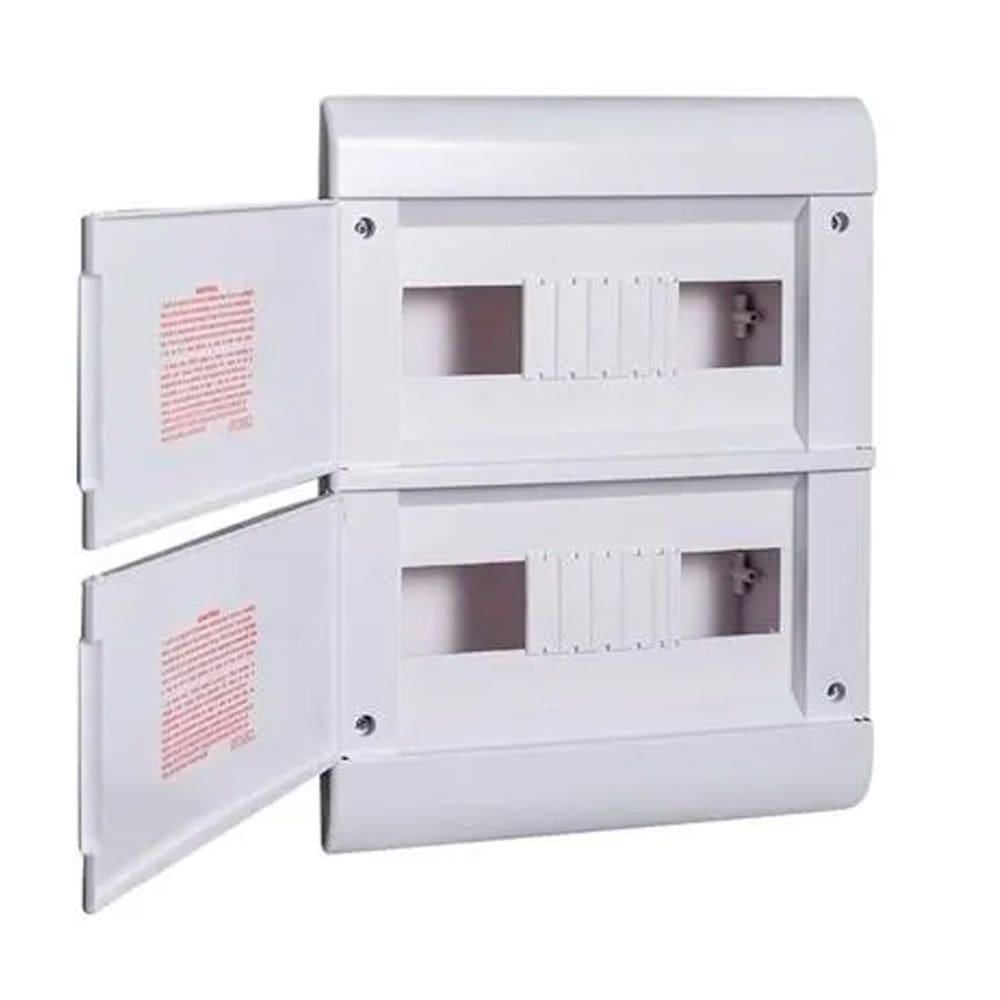 Caixa Distribuição Quadro Luz 24 Din Embutir Steck Ouro Box