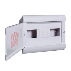 Caixa Distribuição Quadro Luz 8 Din Embutir Steck Ouro Box