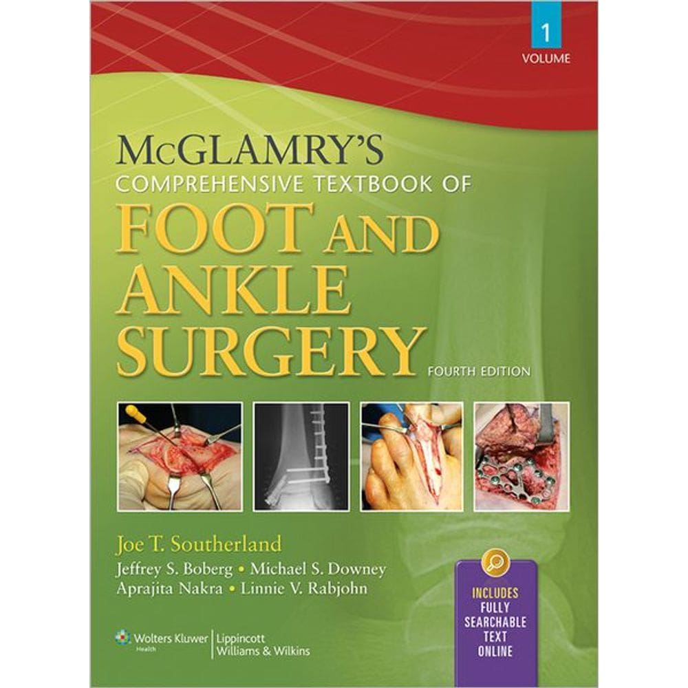 Mcglamryss Comprehensive Textbook Of Foot And Ankle Surg 2 Vols