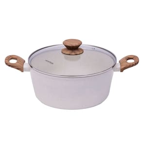 Panela Caçarola Indução Revestimento Cerâmica Style Cook Mármol 24cm - Mimo Style