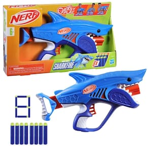 Lança Dardos Nerf Wild Sharkfire - Hasbro