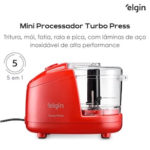 Mini Processador Turbo Press - Elgin