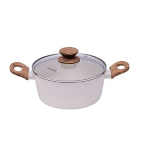 Panela Caçarola Indução Revestimento Cerâmica Style Cook Mármol 20cm - Mimo Style