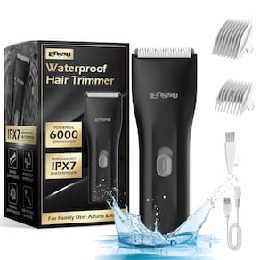 Aparador de pelos corporais ENSSU ES006 para homens, recarregável, preto